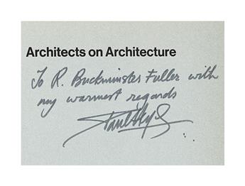 (ARCHITECTURE.) Heyer, Paul. Architects on Architecture: New Directions in America.